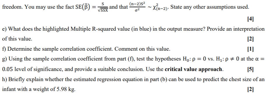 Solved Question 3 The following data were obtained in a | Chegg.com