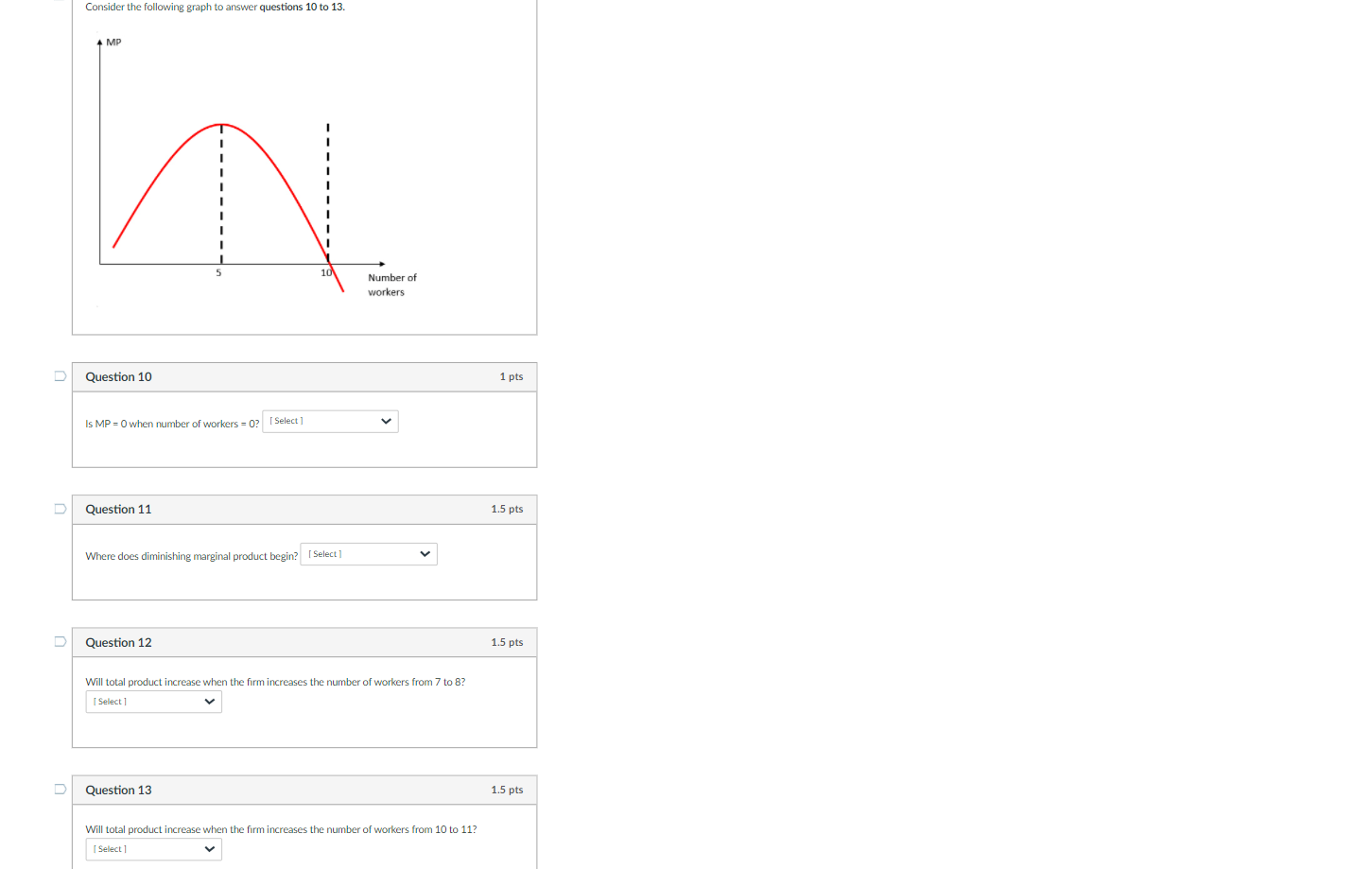 Solved Consider the following graph to answer questions 10 | Chegg.com