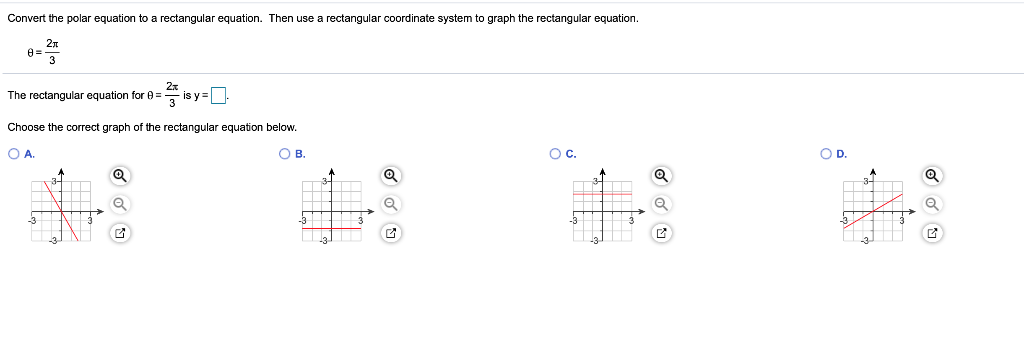 Solved Convert the polar equation to a rectangular equation. | Chegg.com