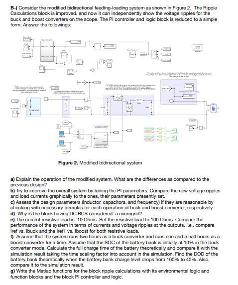 2-) BIDIRECTIONAL FEEDING-LOADING SYSTEM A-) Consider | Chegg.com