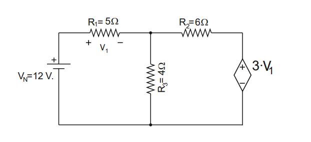 Solved Calculate the power of the dependent source in the | Chegg.com