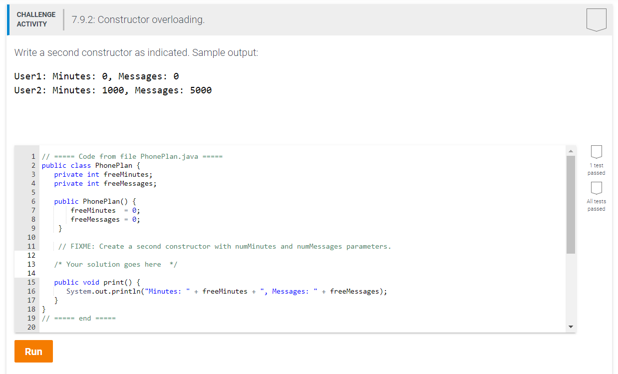 Constructor Overloading in Java