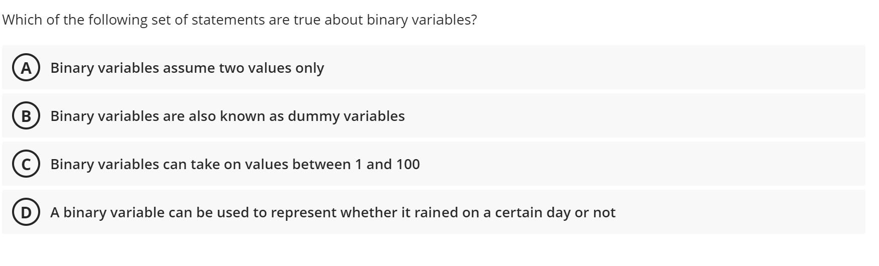 4 which of the following statements is true about hexadecimal and binary