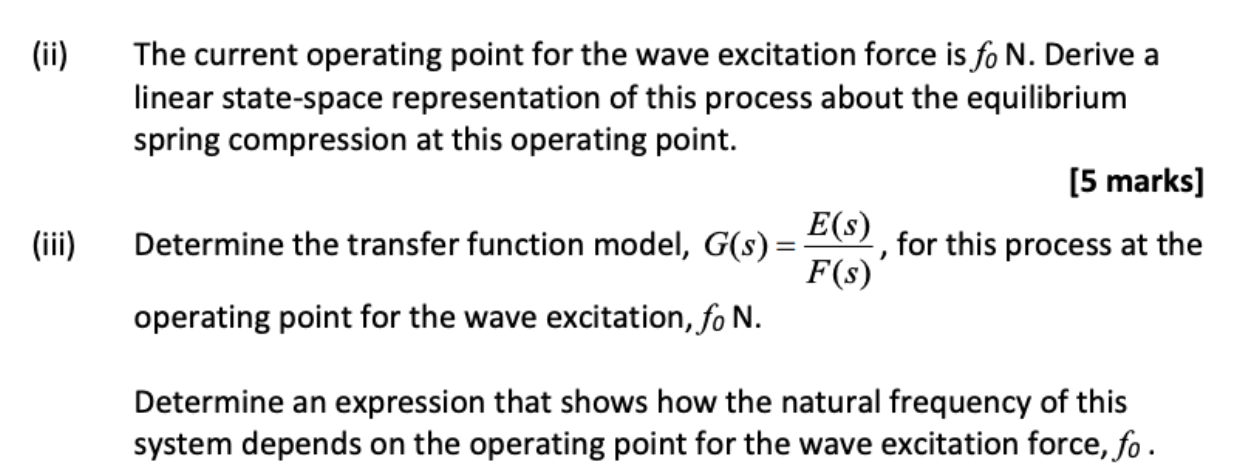 Solved (b) Consider the Archimedes Wave-swing, wave energy | Chegg.com