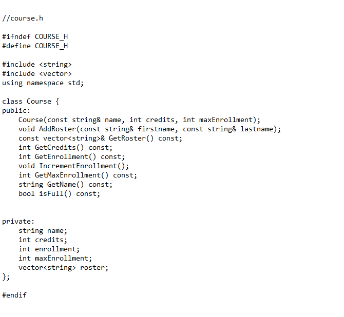 Solved Need help with this C++ output! The code blocks that | Chegg.com