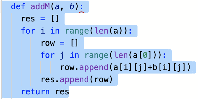 Solved This code adds 2 Matrices. Can anyone explain the Chegg