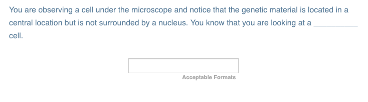 Solved You are observing a cell under the microscope and | Chegg.com