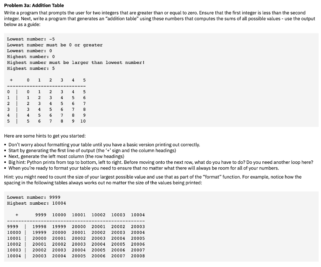 Solved Please answer problems 3a, 3b, and 3c one by | Chegg.com