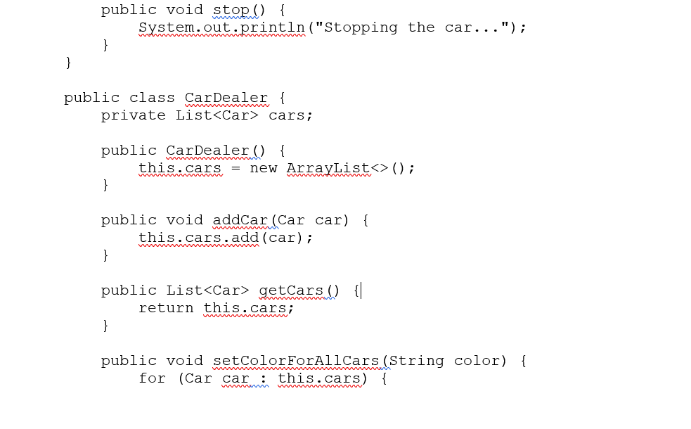 Solved 1. Here is an example of Java code that violates | Chegg.com