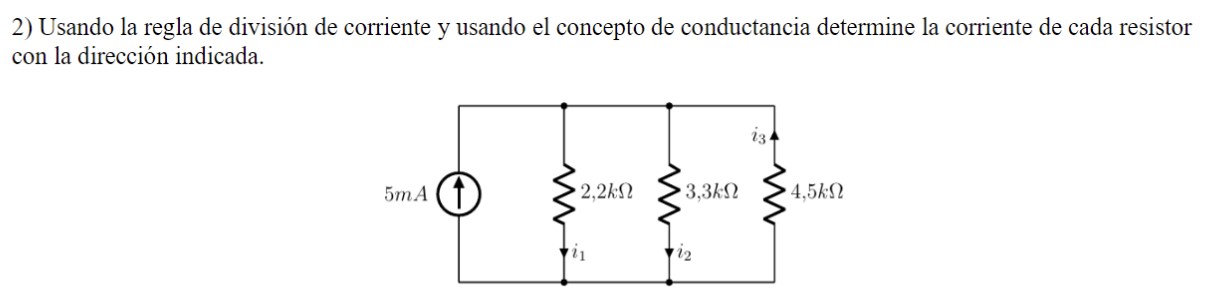 Solved Usando la regla de división de corriente y usando el | Chegg.com