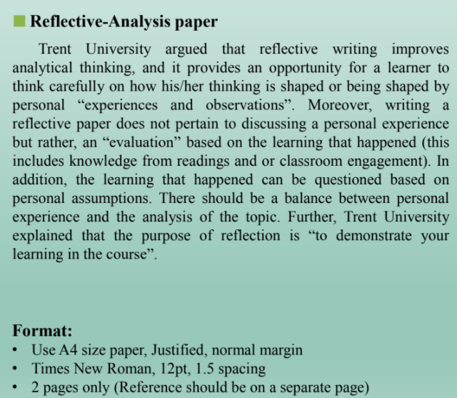 Learning Outcomes: 1. demonstrate the learning from | Chegg.com