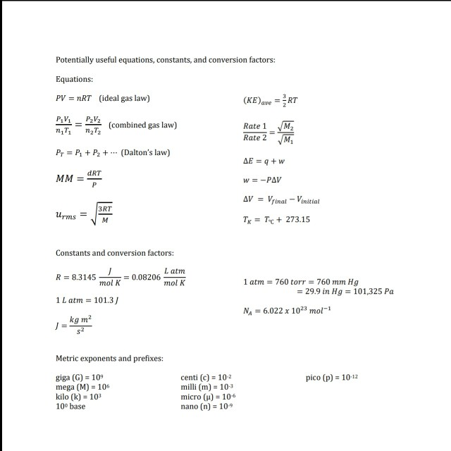 Solved QUESTION 28 In a 22.2-L vessel, 0.96 moles of an | Chegg.com