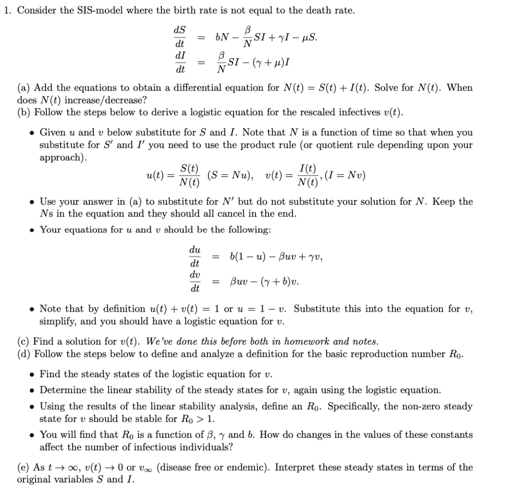These are all parts to one question. This question | Chegg.com