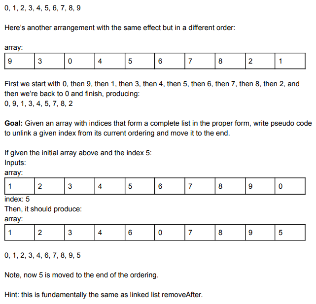 Solved [30 points] Consider an array that contains integers. | Chegg.com