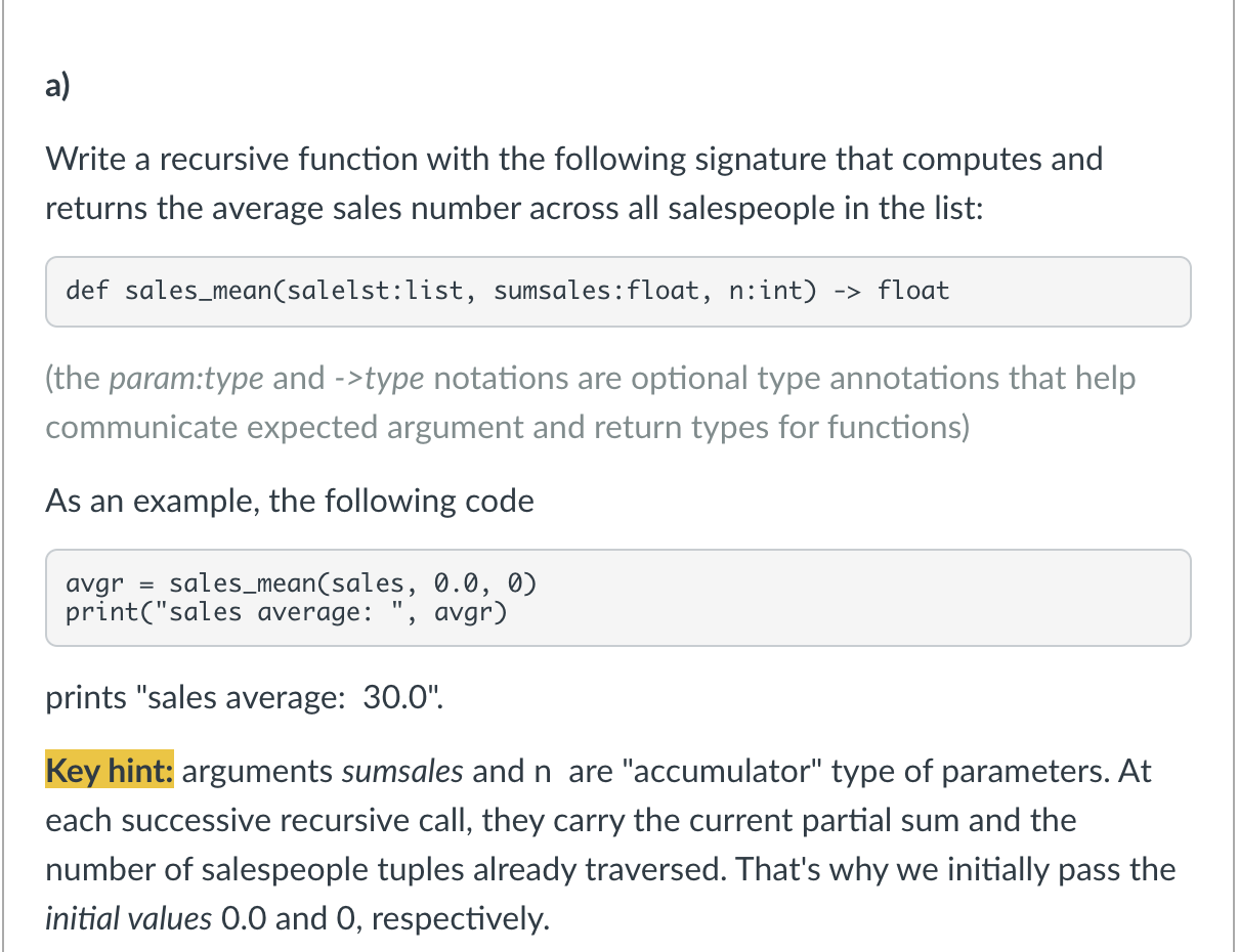 Solved A car dealership application uses a Python list to | Chegg.com