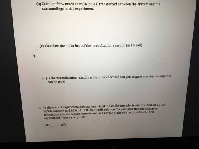 Solved Calorimetry is the measurement of heat transfer.
