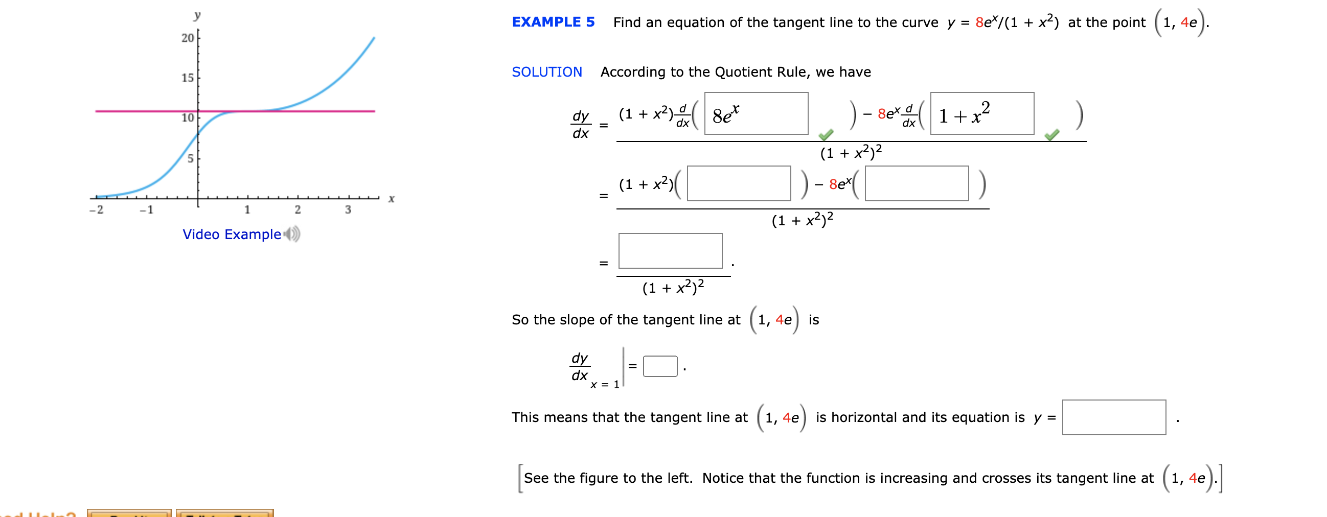 Solved EXAMPLE 5 Find an equation of the tangent line to the | Chegg.com