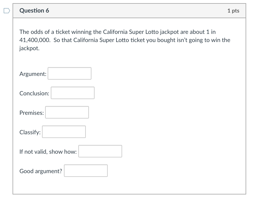 Odds of winning clearance super lotto