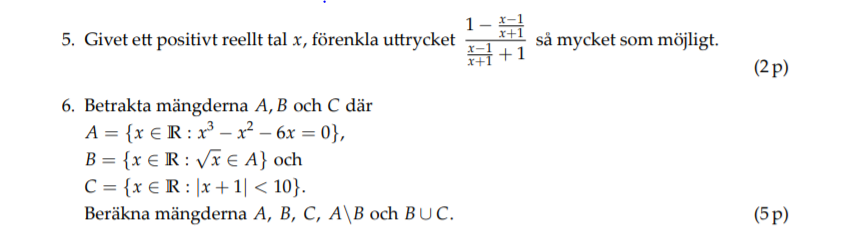 Solved 5 Given E Positive Real Number X Simplify U Jerk Chegg Com