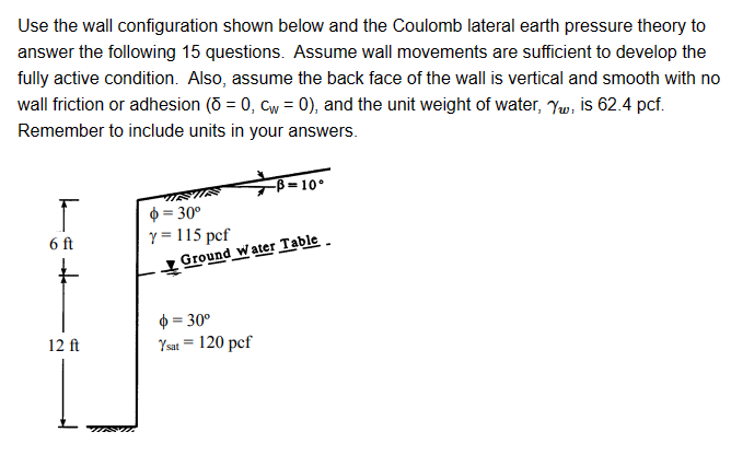 Solved Use the wall configuration shown below and the | Chegg.com