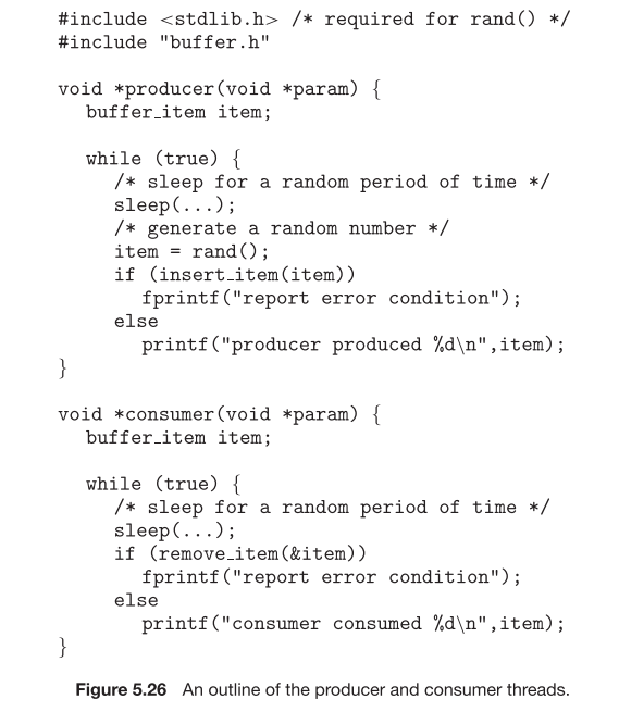 Project 3— Producer-Consumer Problem In Section | Chegg.com