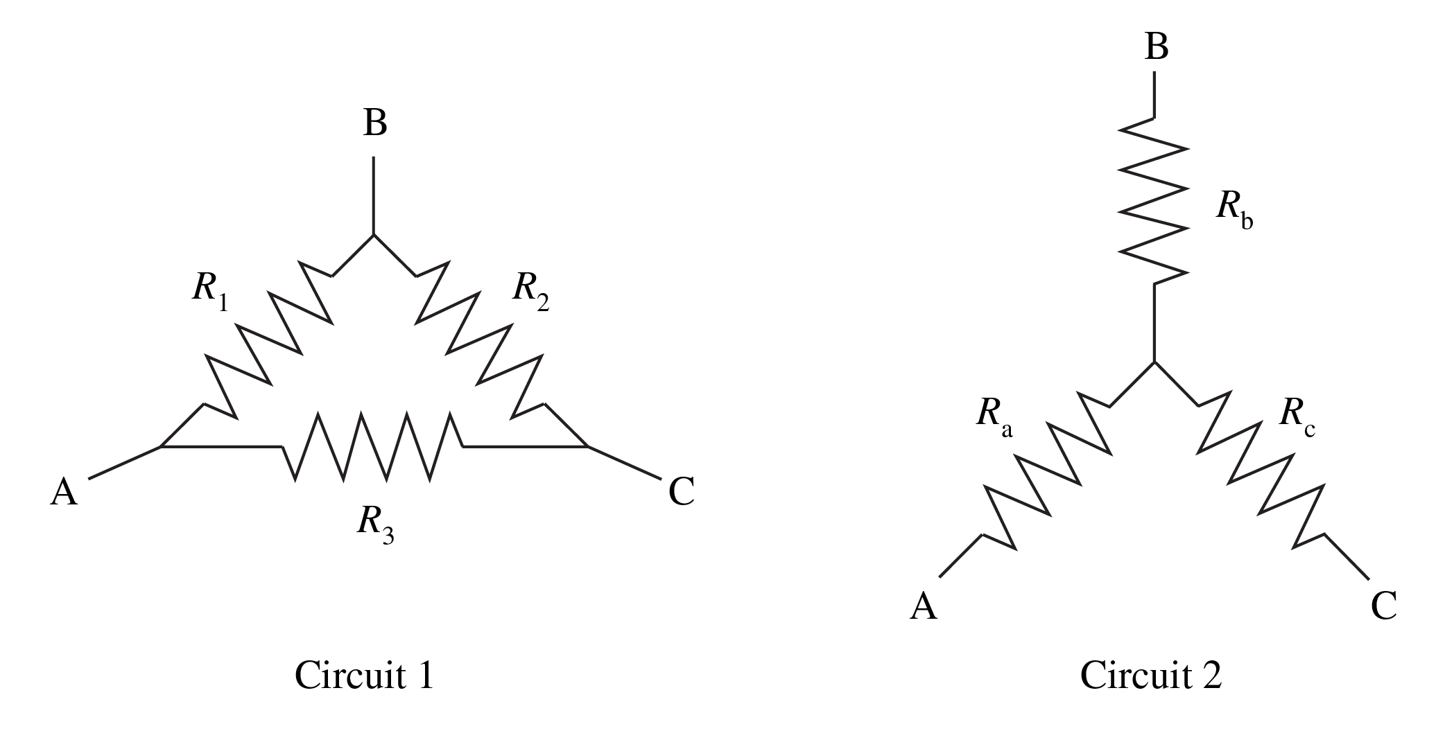 Solved Three resistors with resistances 𝑅1=98.0 Ω, 𝑅2=71.0 | Chegg.com