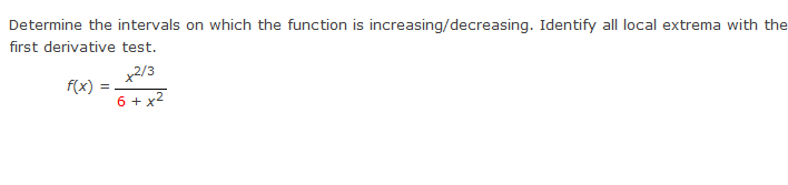 Solved Determine the intervals on which the function is | Chegg.com