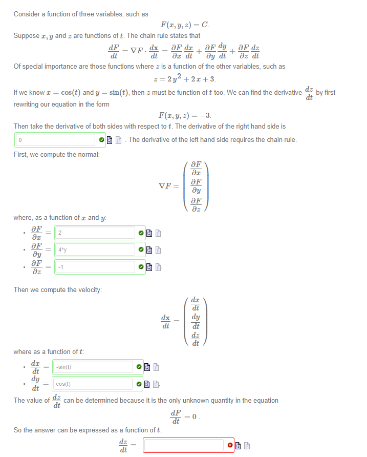 Solved Consider a function of three variables, such | Chegg.com