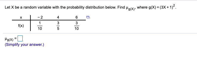 Solved Let X be a random variable with the probability | Chegg.com