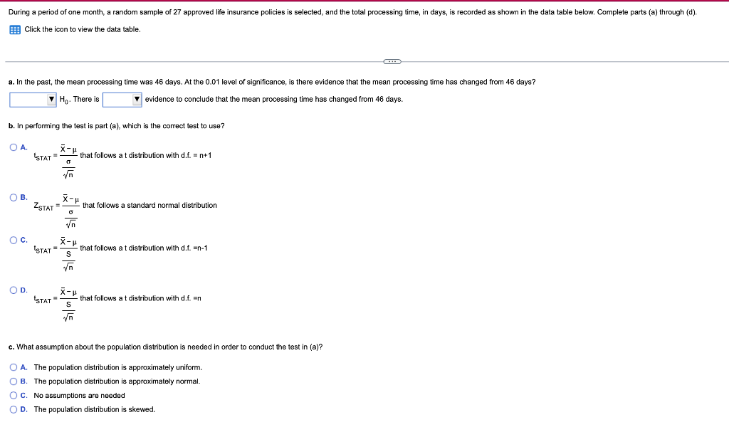 Solved A: blank 1. Reject or Do not Reject. Blank 2. | Chegg.com