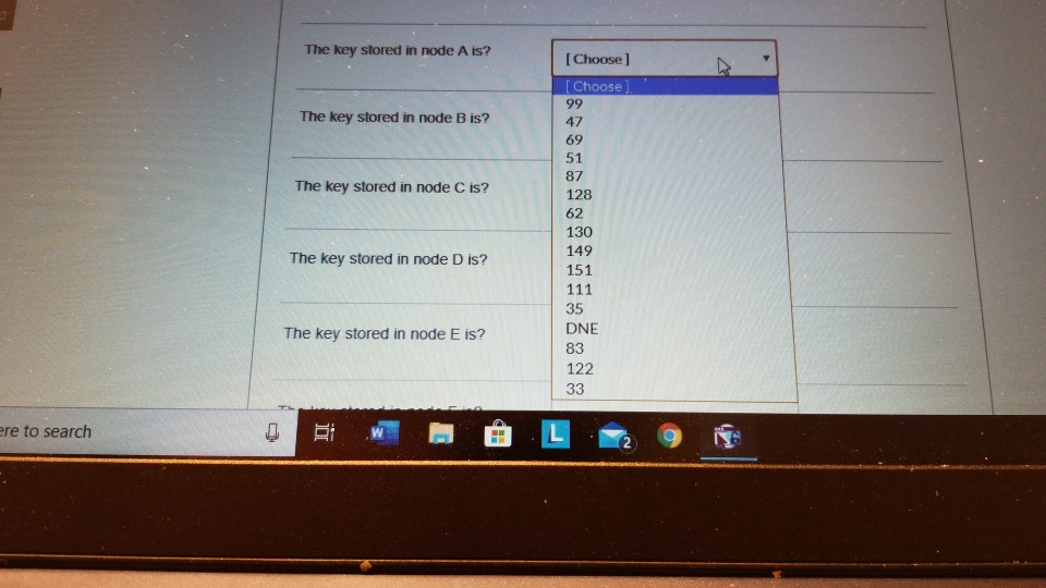Solved question 18 9 pts consider the full binary search chegg