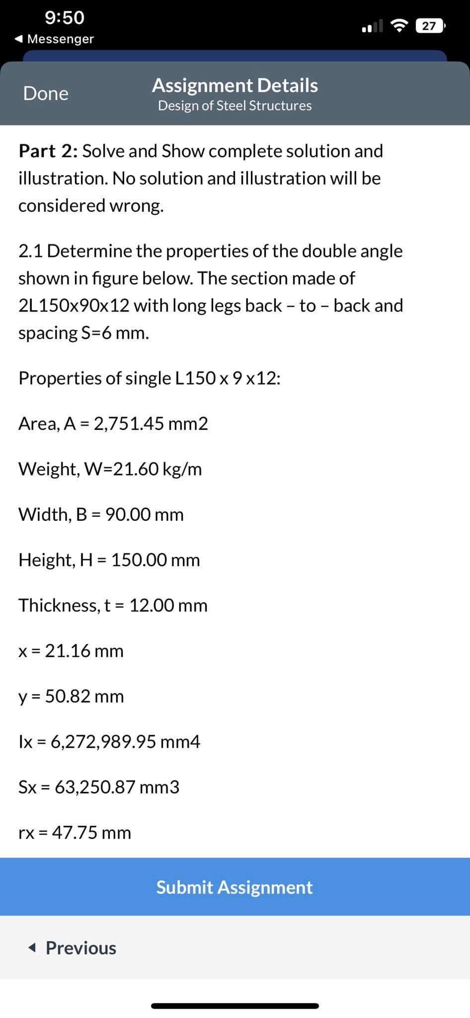 Solved Part 2: Solve and Show complete solution and | Chegg.com