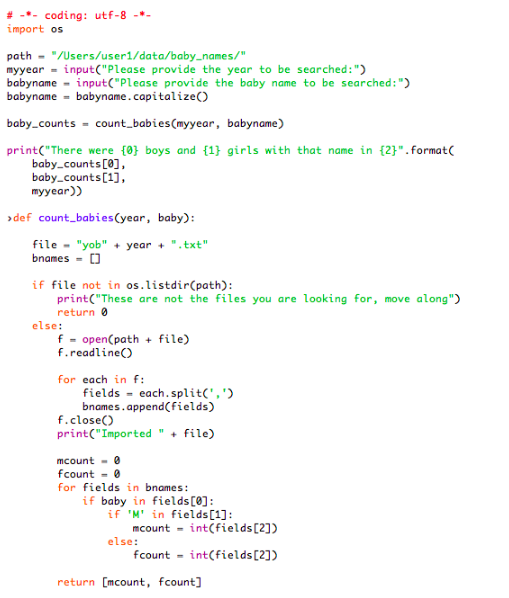 Solved Please find the Error/Bug in this python code: And | Chegg.com