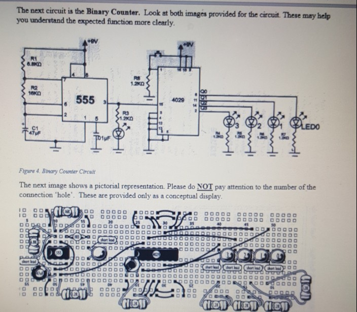 Solved The next circuit is the Binary Counter. Look at both | Chegg.com