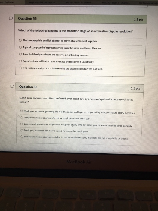 Solved D Question 55 1.5 pts Which of the following happens | Chegg.com