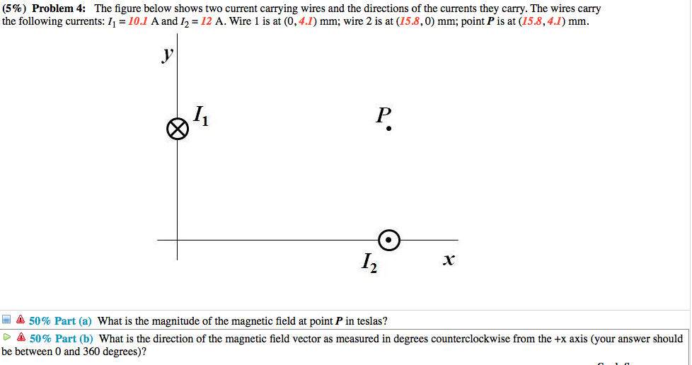 Solved 5 Problem 4 The Figure Below Shows Two Current Chegg Solved 5 Problem 4 The Figure Below Shows Two Current Chegg