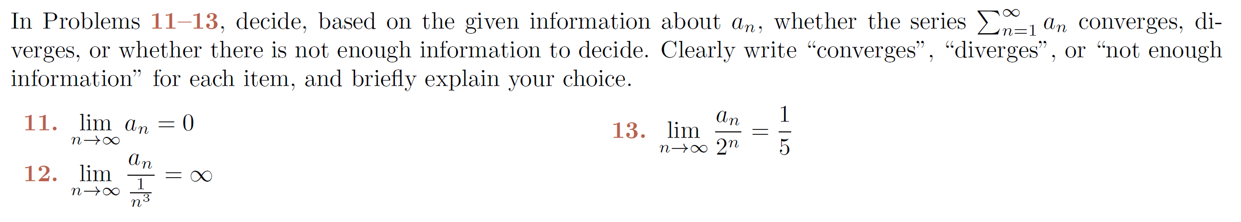 Solved (I especially need help on 12 above the other two is | Chegg.com