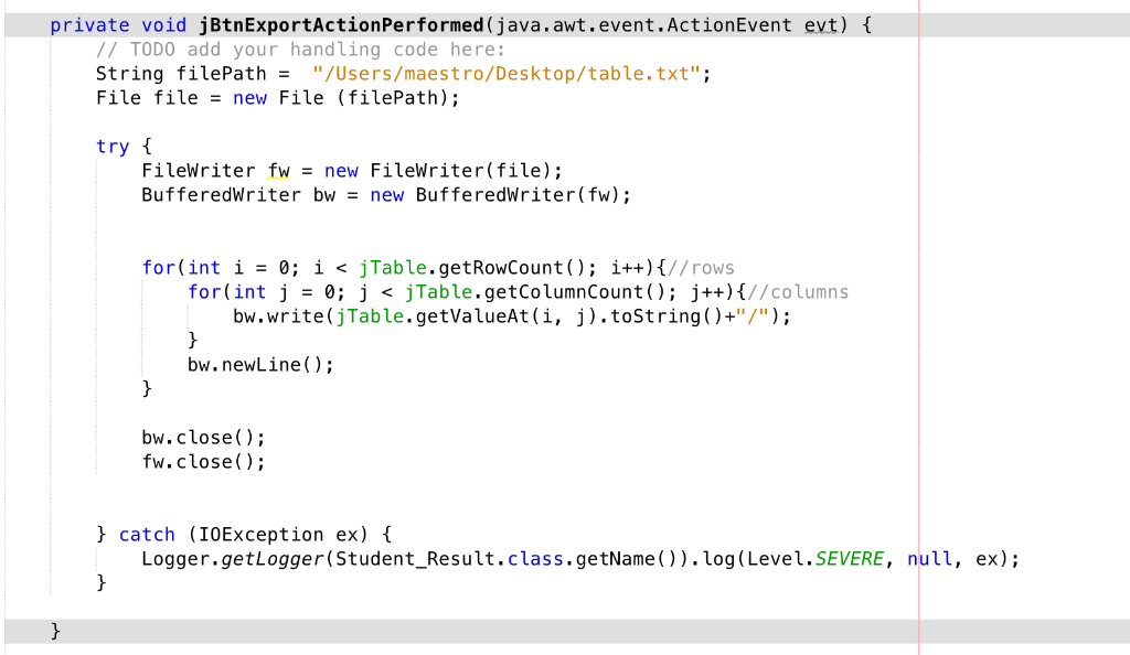 In JAVA NETBEANS, when i import from the textfile to | Chegg.com