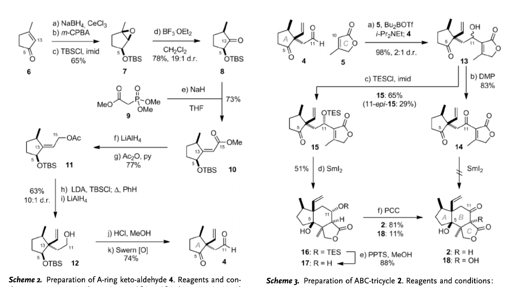 Total synthesis of organic molecules is the holy | Chegg.com