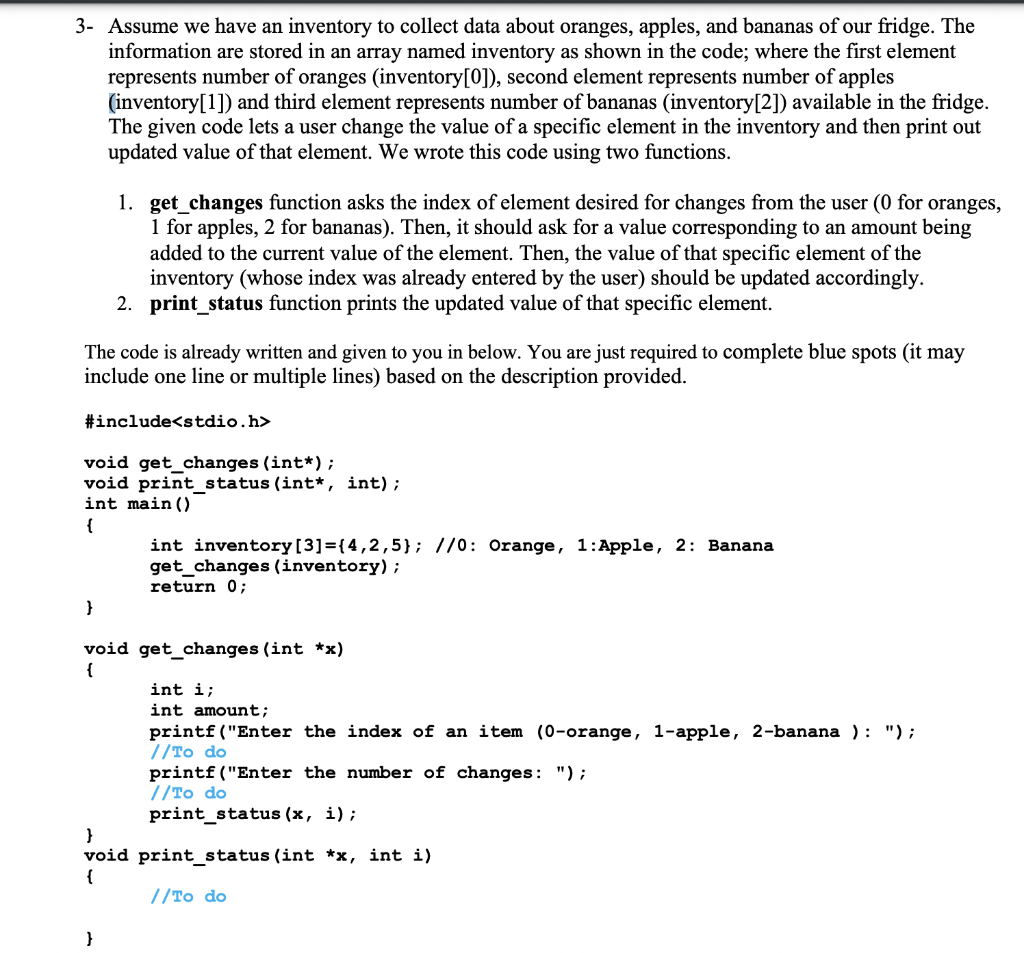 Solved 3- Assume we have an inventory to collect data about | Chegg.com