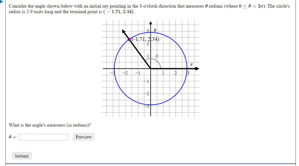 Solved Consider the angle shown below with an initial ray | Chegg.com