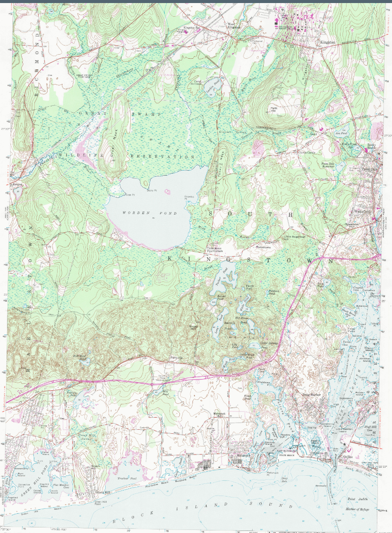 Solved 1. Explain the irregular topography which extends | Chegg.com