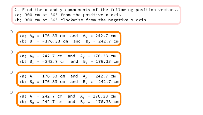 Solved Precalc Trig Please Provide The Work Step By Step Chegg