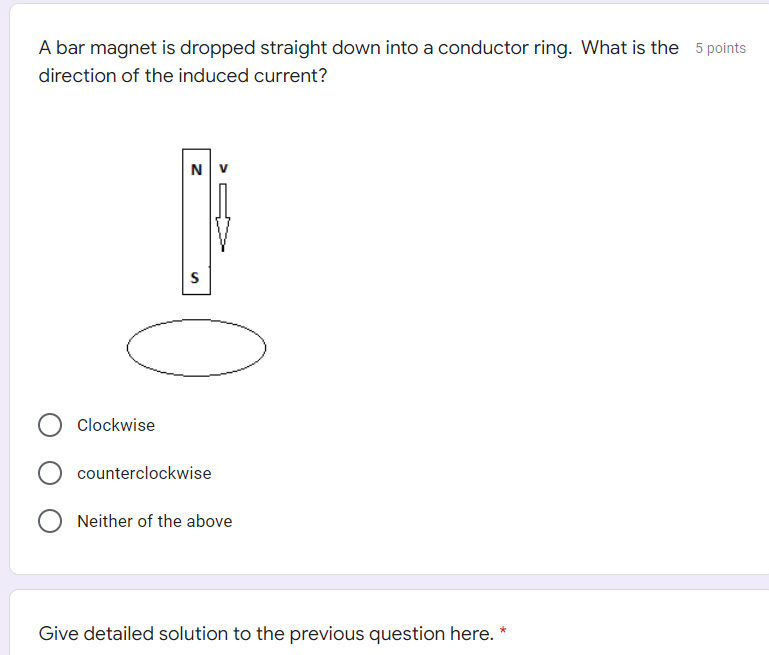 Solved A bar is dropped straight down into a