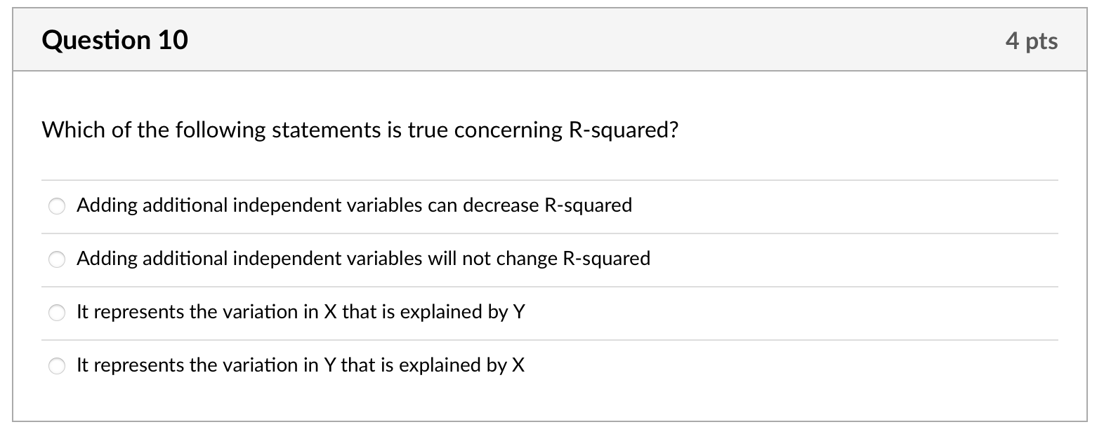 Solved Which of the following statements is true concerning | Chegg.com