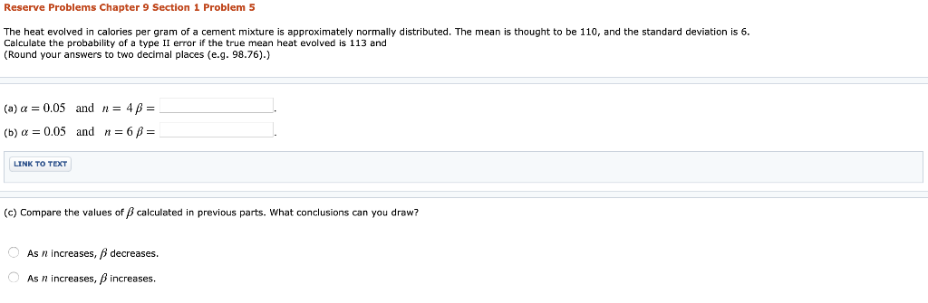 Solved Reserve Problems Chapter 9 Section 1 Problem 5 The