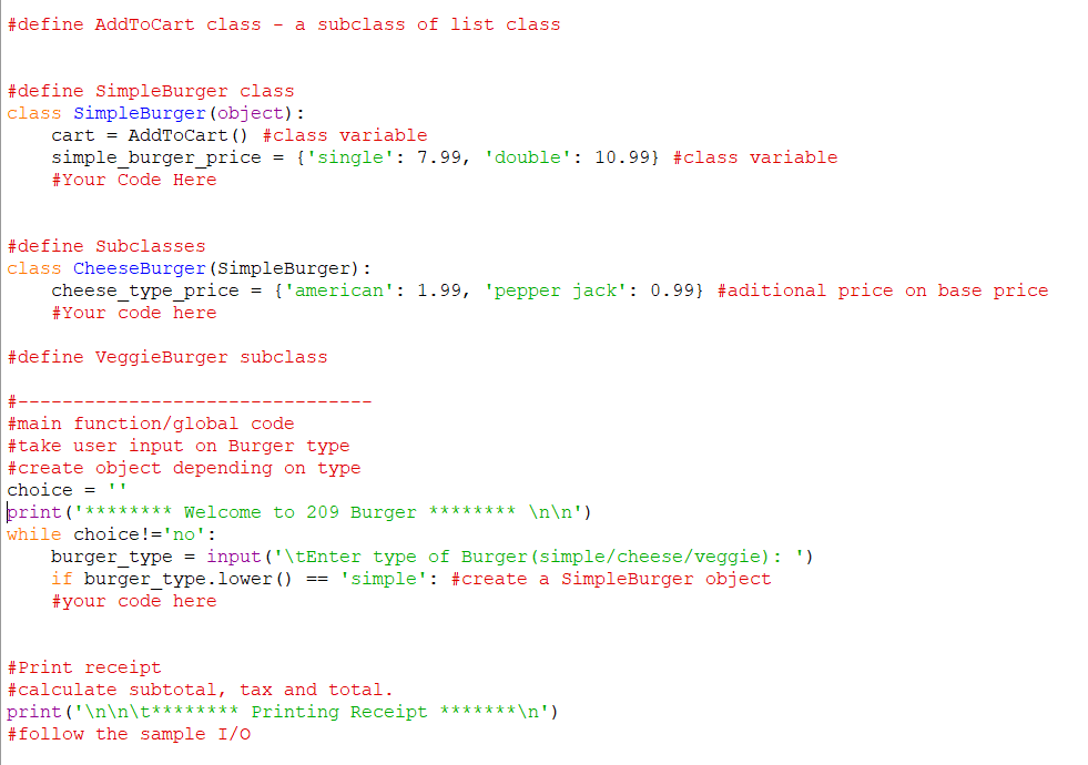 Solved I need a code for this in python in the most simplest | Chegg.com