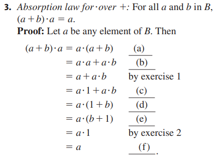 Solved In 1-3 ﻿assume that B ﻿is a Boolean algebra with | Chegg.com