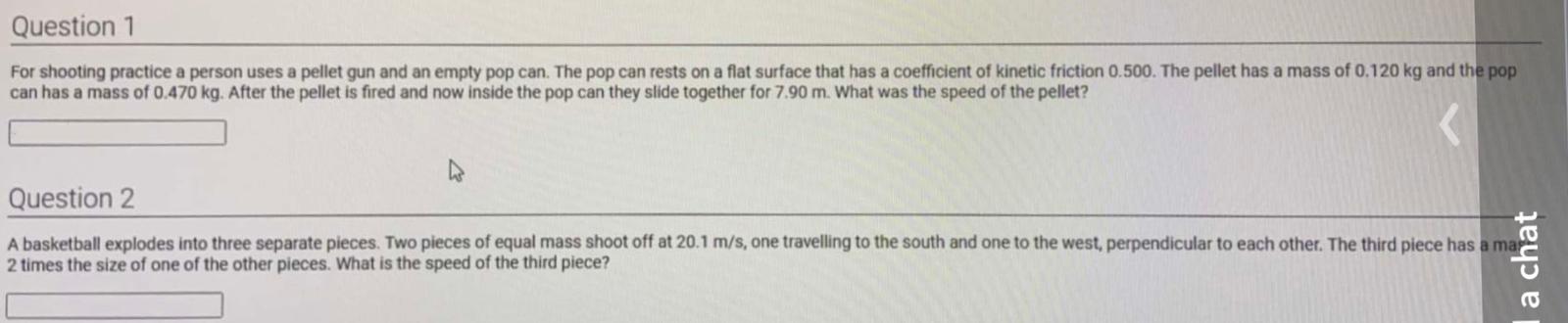 Solved Answer question 1 and 2 with right final answer. Show | Chegg.com