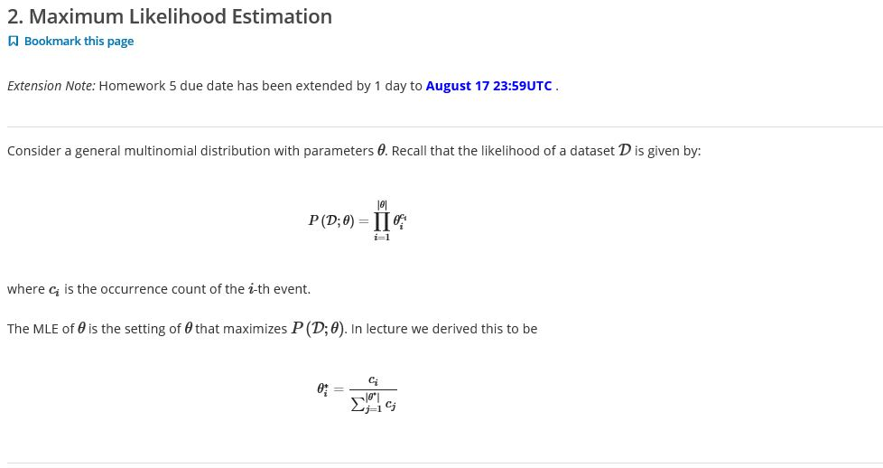 Mle of geometric distribution picture